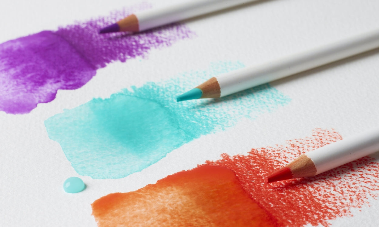 How to use Winsor & Newton watercolour pencils
