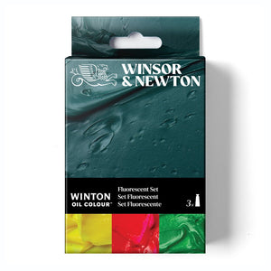 Winton Oil Colour Fluorescent 3x37ml