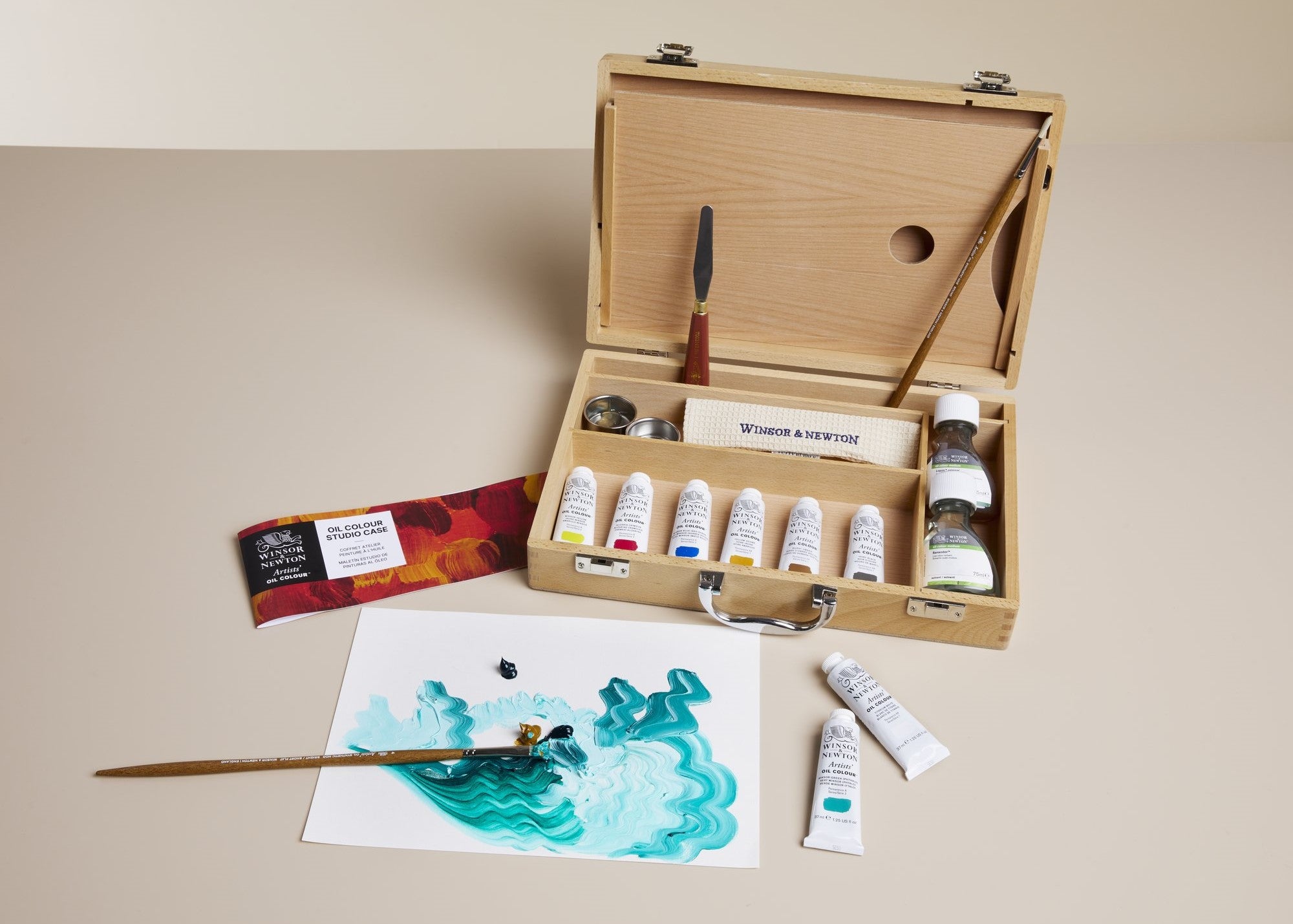 winsor newton oil set