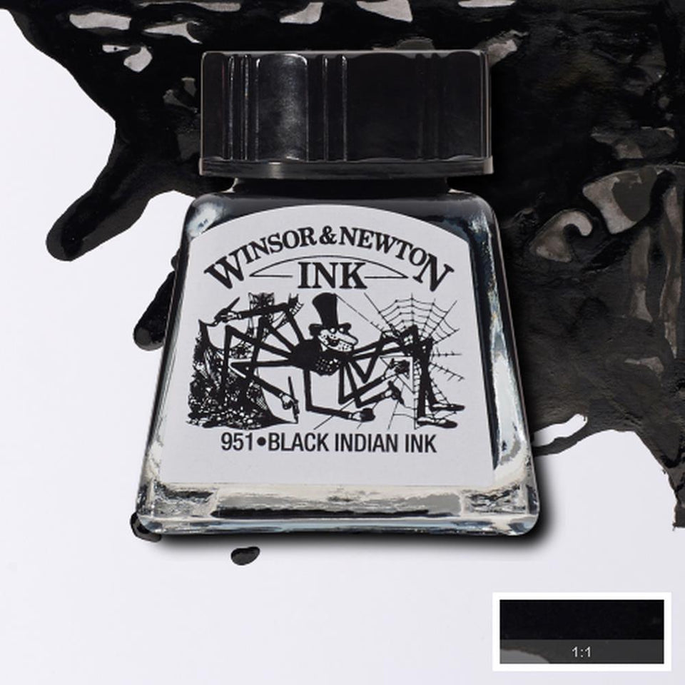 Drawing Ink - Black Indian Ink – Winsor & Newton