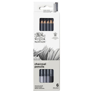 Studio Collection Charcoal Pencil x6 Assorted