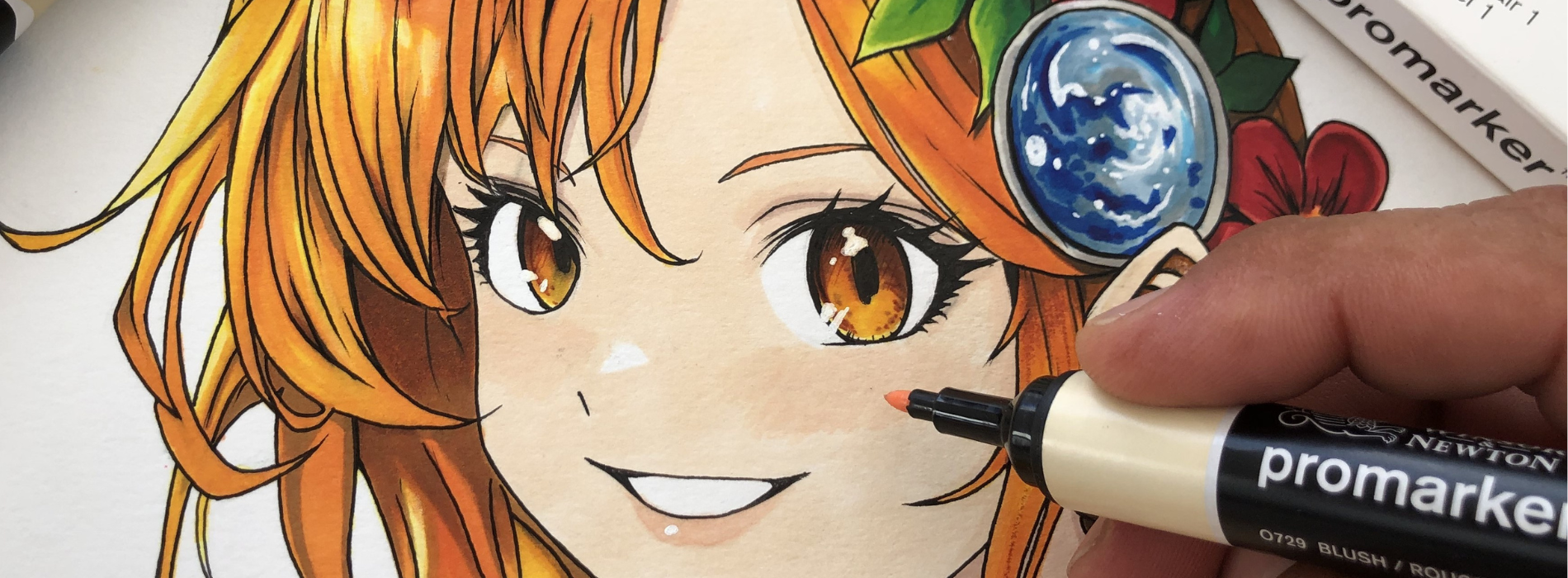 How to draw manga eyes Winsor & Newton