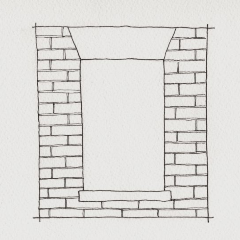 Simple Stone Window Drawing How to draw windows and brickwork – Winsor & Newton UK